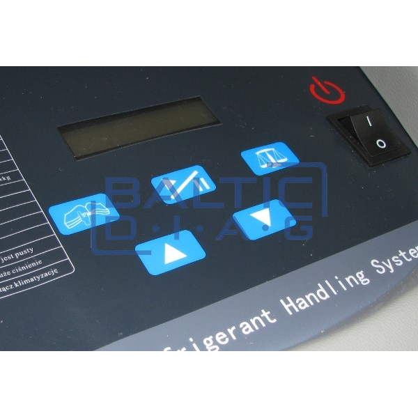Semi-automatic air conditioning filling station BD 220