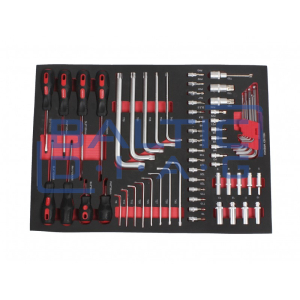 Professional tool cabinet with tools 7 drawers 319pcs. Professional tool cabinet with tools 7 drawers 319pcs.