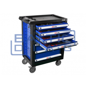 Professional tool cabinet with tools 7 drawers 319pcs. Professional tool cabinet with tools 7 drawers 319pcs.