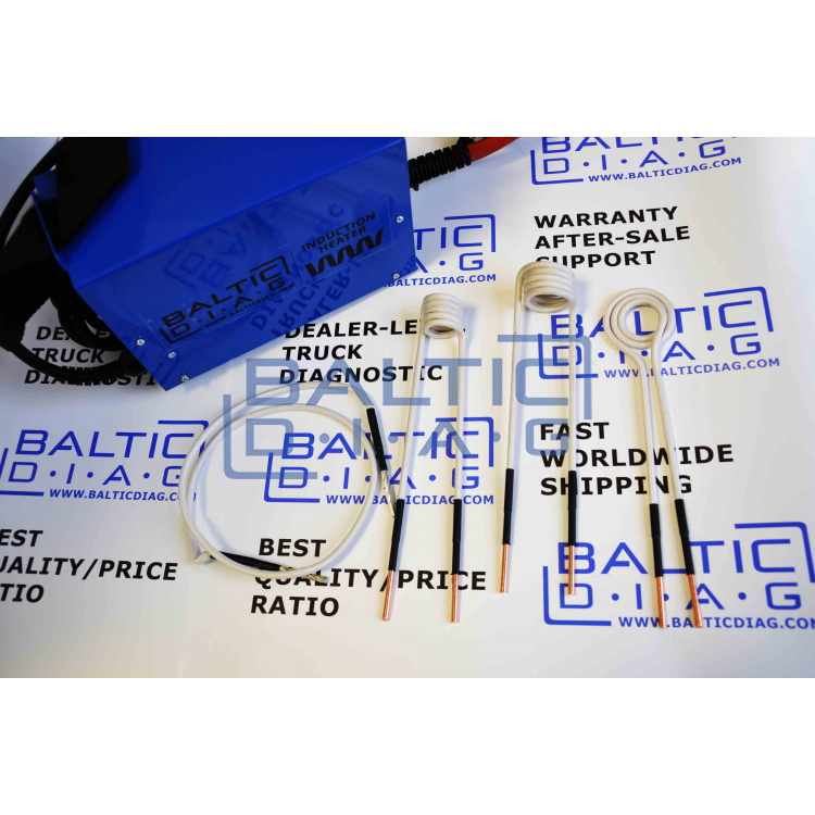 The BalticDiag induction heater is designed for fast, efficient and safe heating of metal parts.