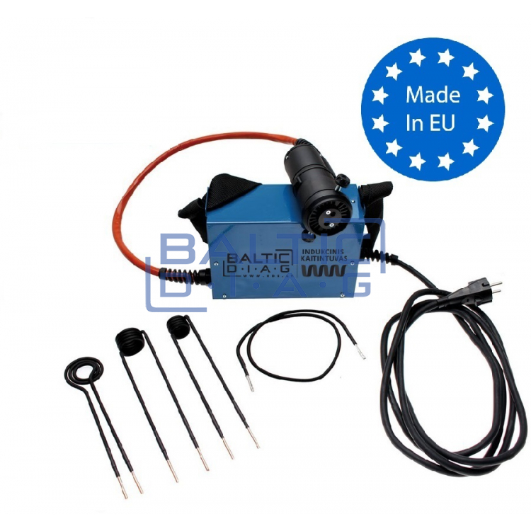 The BalticDiag induction heater is designed for fast, efficient and safe heating of metal parts.