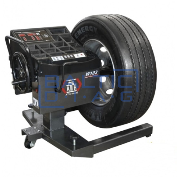 ATH W102 mobile wheel balancing machine for cars, vans and trucks