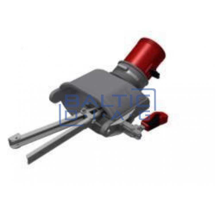Exhaust oval, rubber collection hose nozzle WORKY GONIG