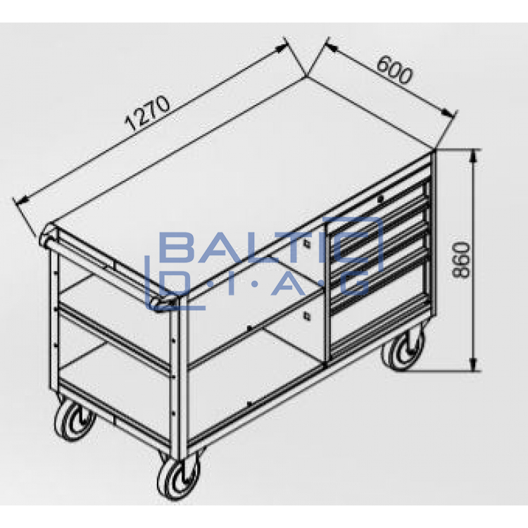 Mobilus darbastalis 4ZP-160