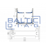 Weber Expert Autolift 4.0-G two-column electro-hydraulic reinforced lift
