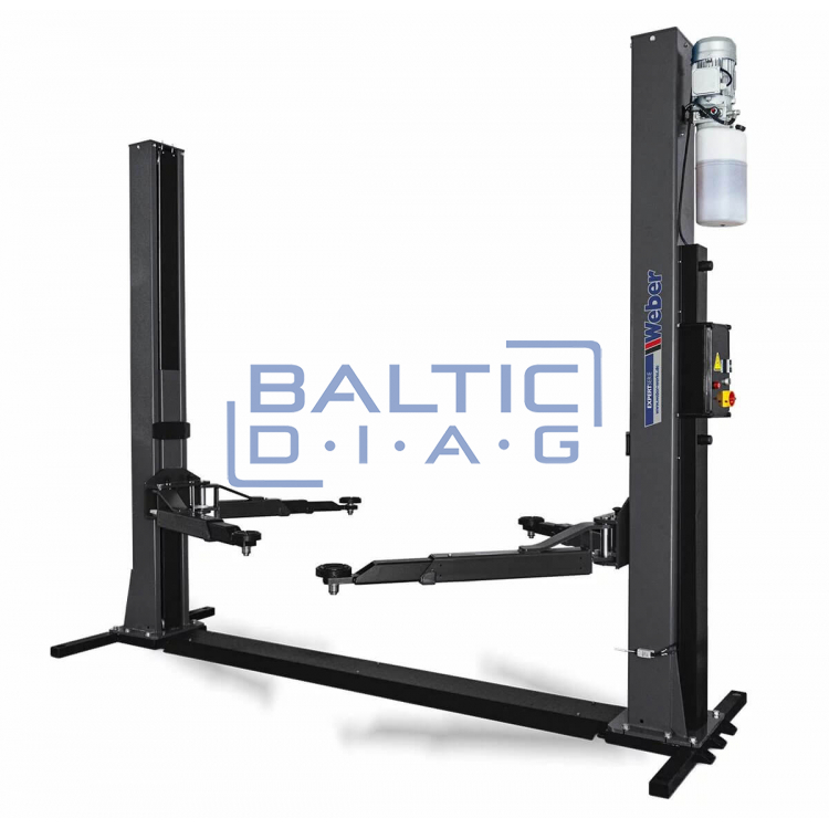 Weber Expert Autolift 4.0-G two-column electro-hydraulic reinforced lift