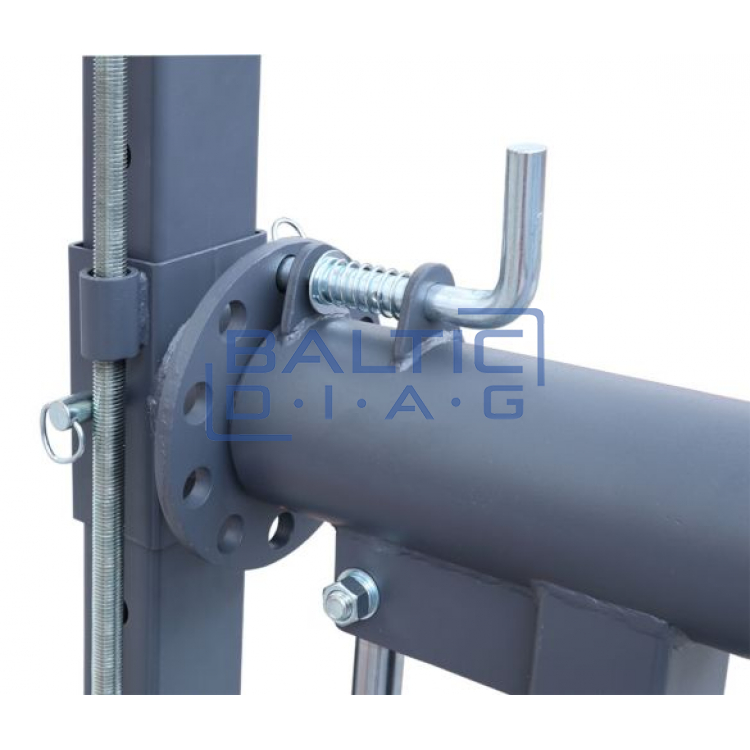 Body tipper 2000 kg reinforced construction