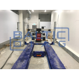 Launch X-861 3D wheel alignment stand