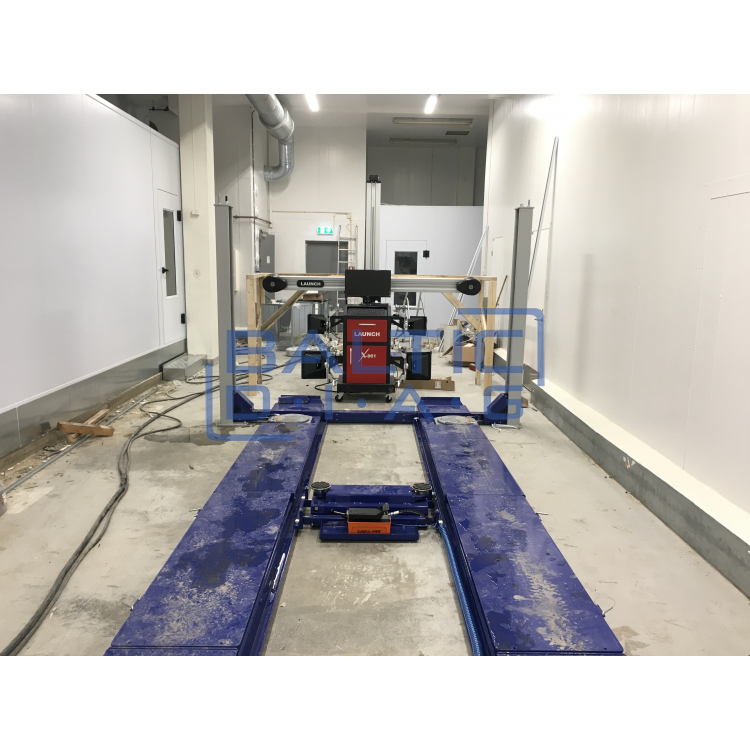 Launch X-861 3D wheel alignment stand