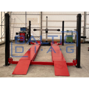 Launch X-861 3D wheel alignment stand