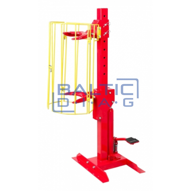 Hydraulic spring compressor 1000kg (with protection)