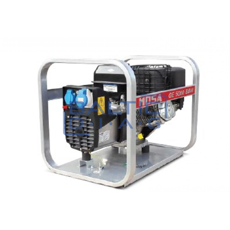 Benzininis generatorius MOSA GE 5000 BBM 6.5 kW 3000 aps/min