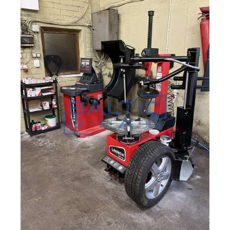 Wheel balancer and tyre changer set Launch