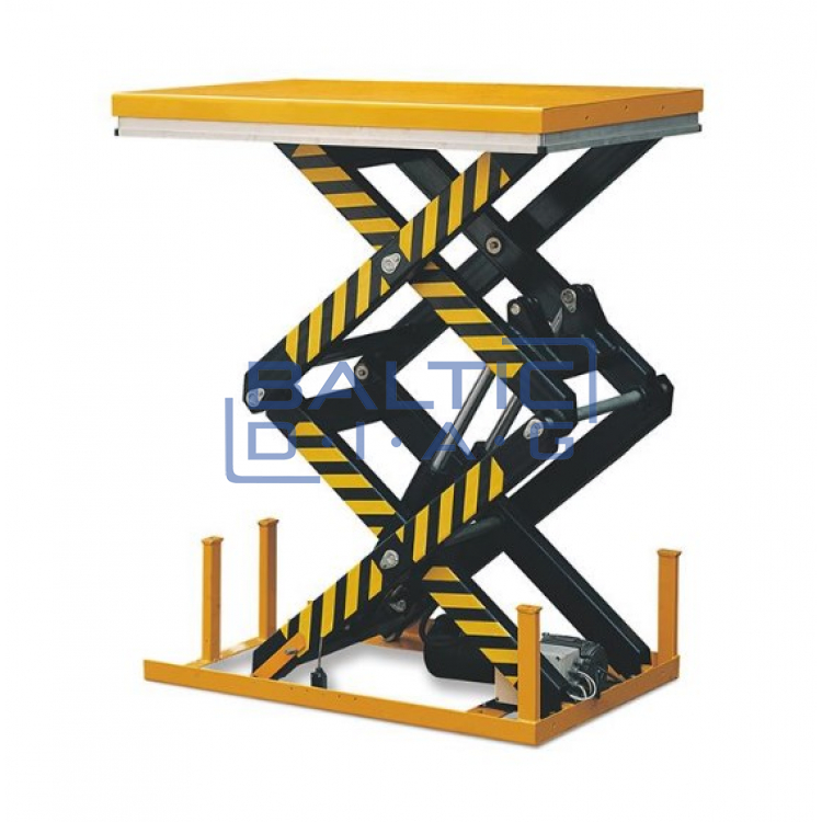Hydraulic double scissor lift 1-4t