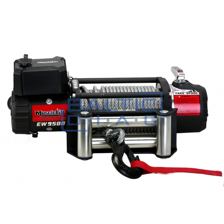 Лебедка электрическая (Muscle Lift) EW12500, 12В (Радиоуправление)