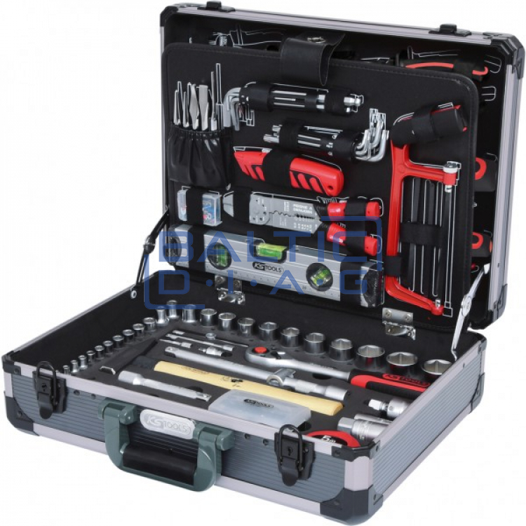 Набор инструментов 1/4 "+1/2" KS Tools 127 деталей