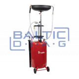 Pneumatic oil collection tank 80L
