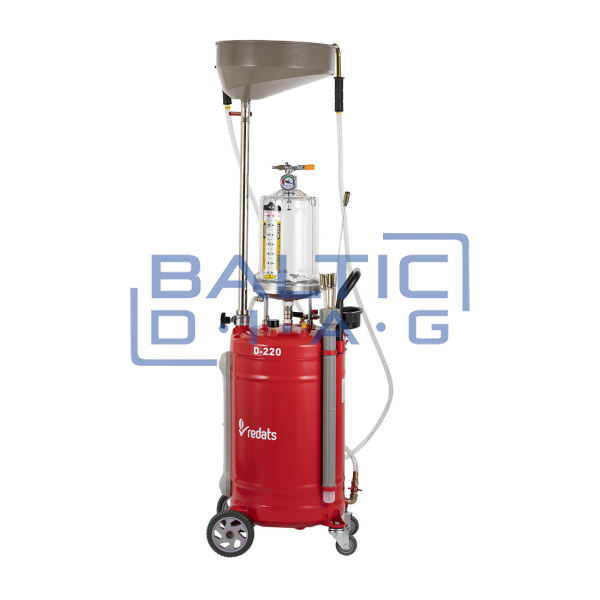 Pneumatic oil collection tank 80L