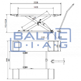 Mobile scissor lift BD-S2