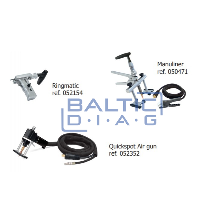 Sheet metal deformation straightening kit GYS Easyliner 39.02