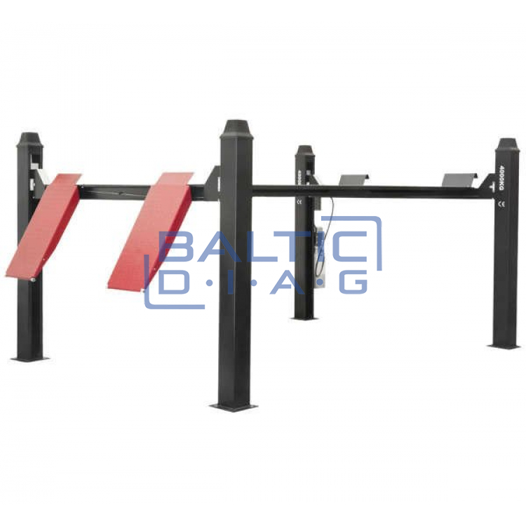 Four-column lift for repair work 4000 kg