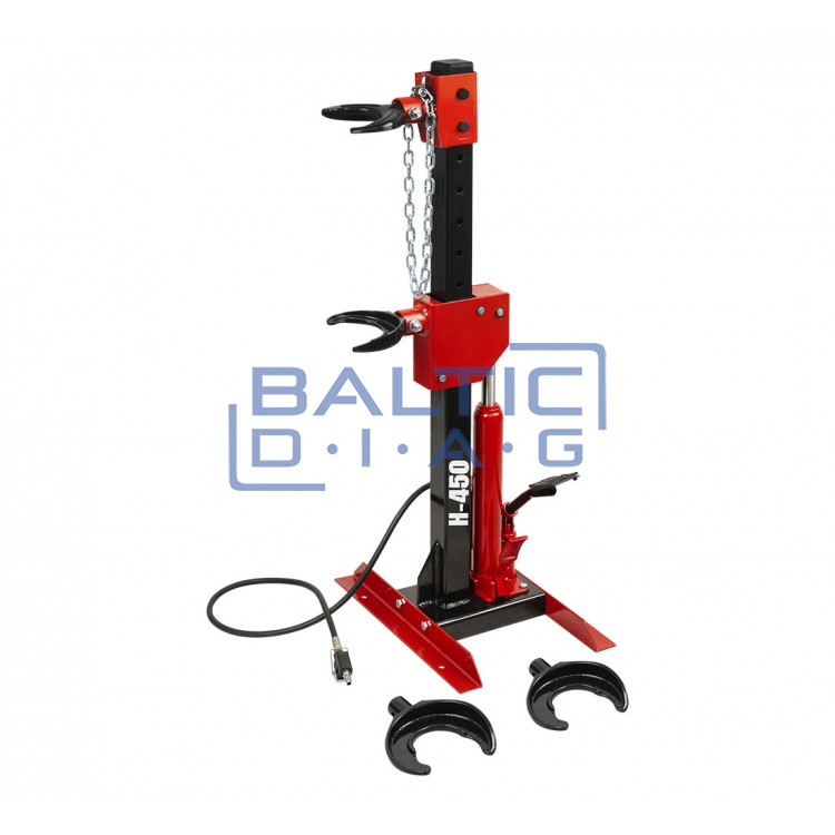 Pneumohydraulic Mcpherson spring clamp 1 ton Redats H-450