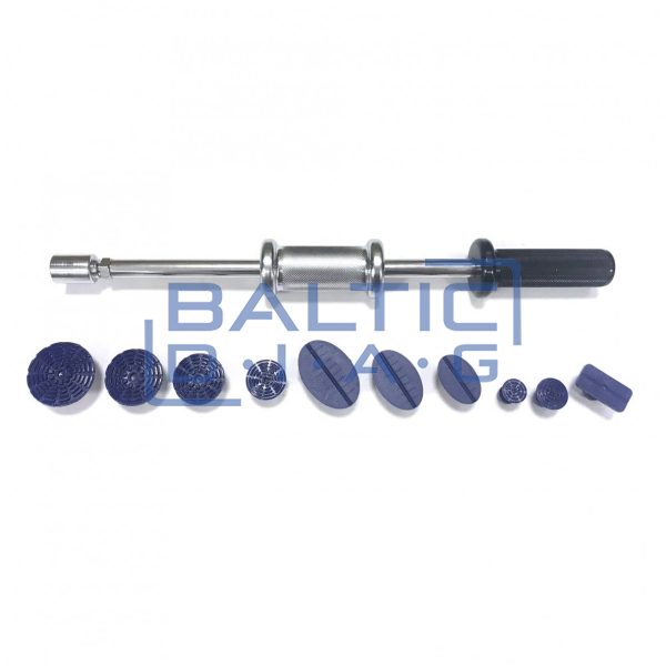Reversing hammer with pads for removing body depressions