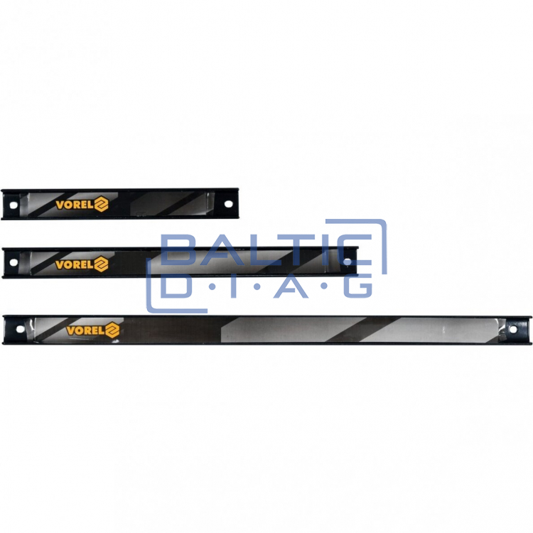 Set of magnetic holders for tools