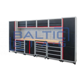 Professional workshop cabinet system Weber 16 pcs