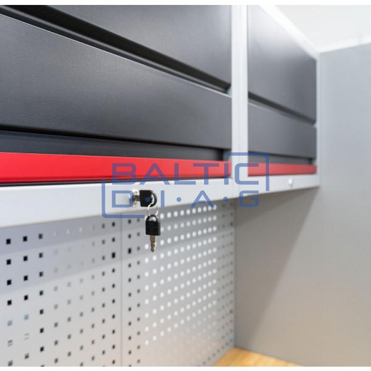 Professional workshop cabinet system Weber 9 pcs