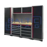 Professional workshop cabinet system Weber 9 pcs