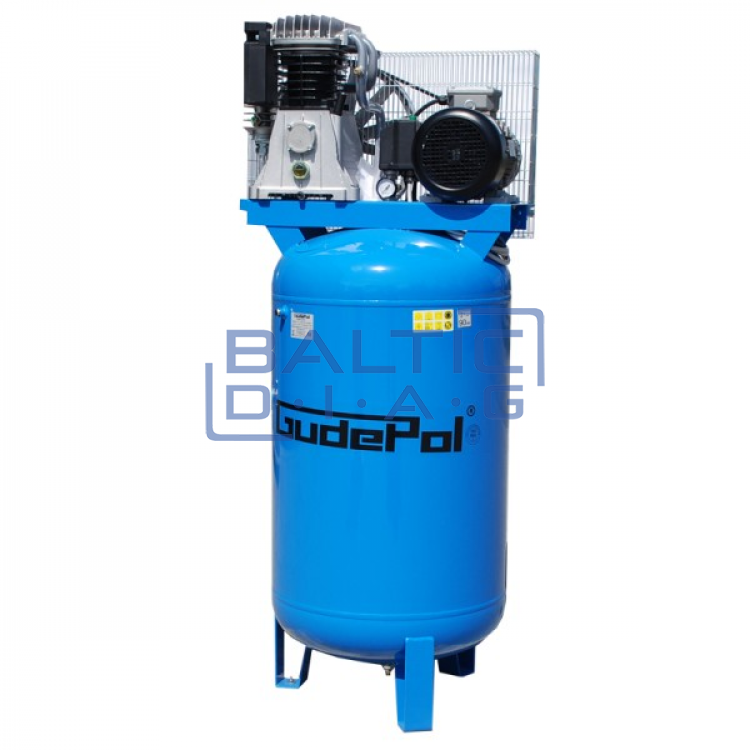 GudePol vertical air compressor 270L 650L / min 10bar