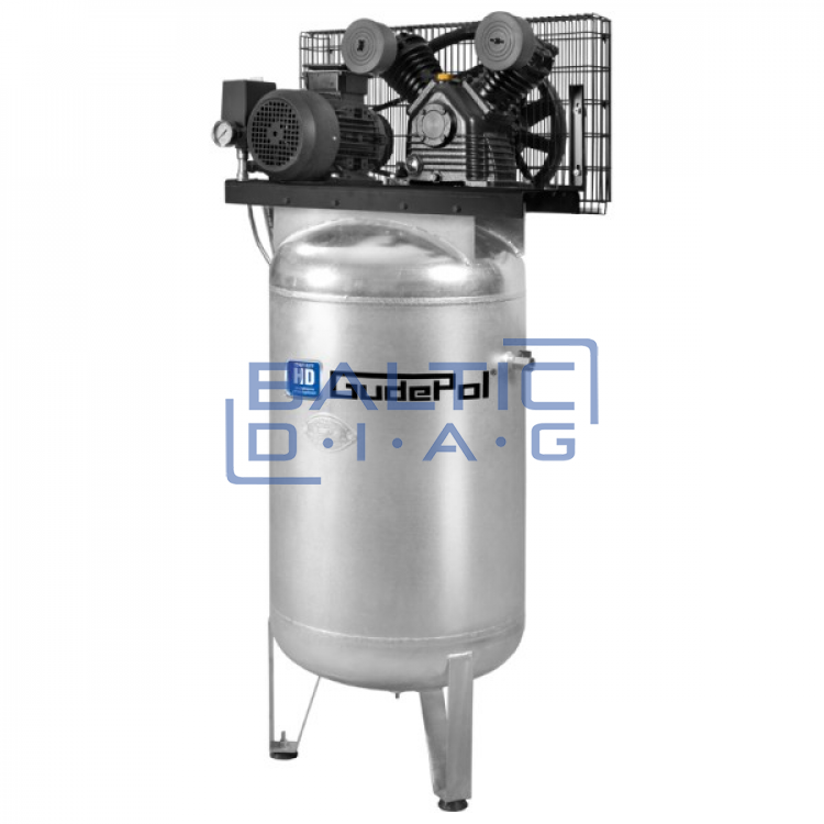 GudePol vertical air compressor 270L 510L / min 10bar