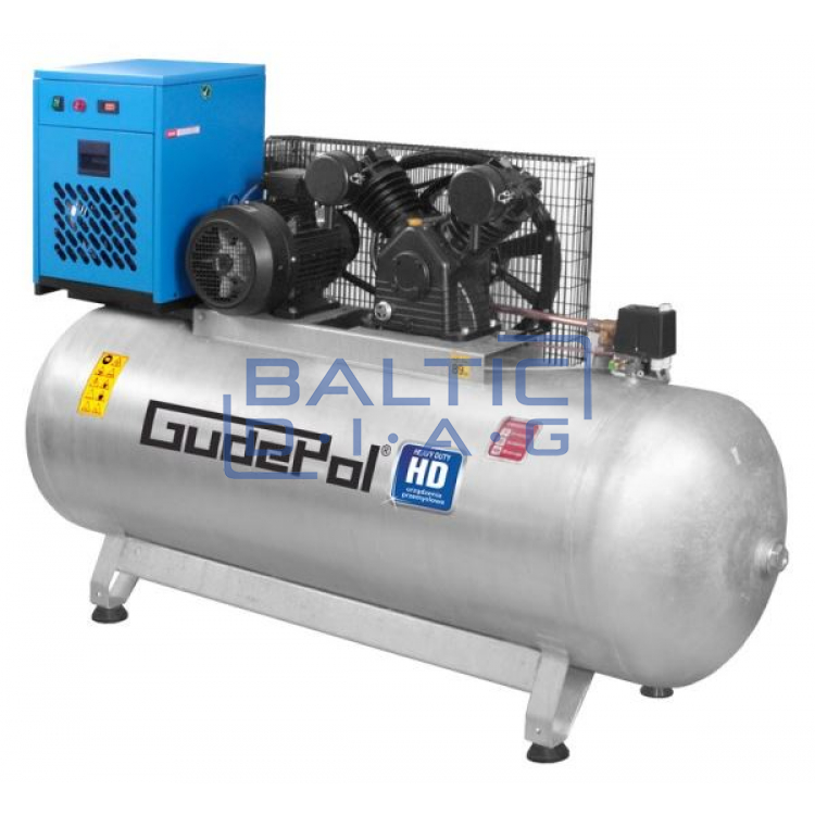 GudePol oro kompresorius su sausintuvu 500L 900L/min 10bar