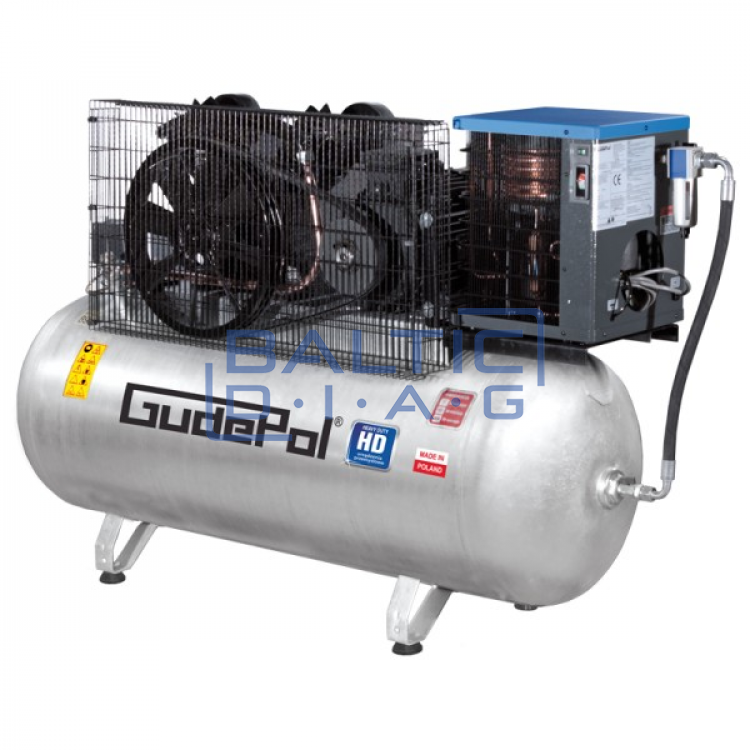 GudePol air compressor with dehumidifier 270L 700L / min 10bar