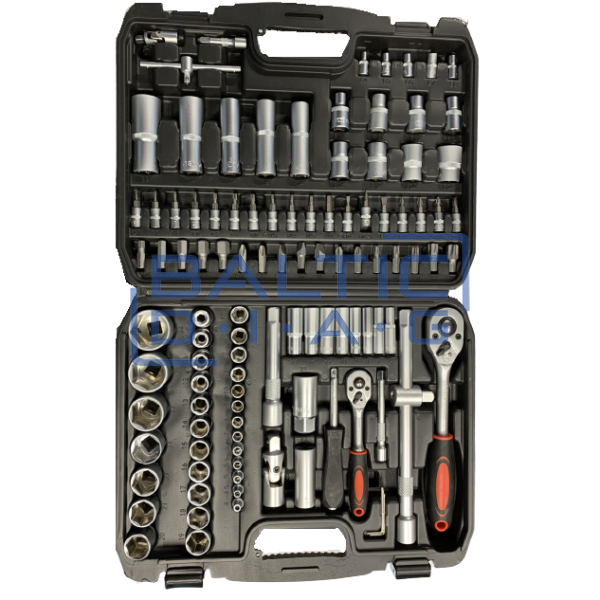 Set of heads 1/4 "+ 1/2" 108pcs.