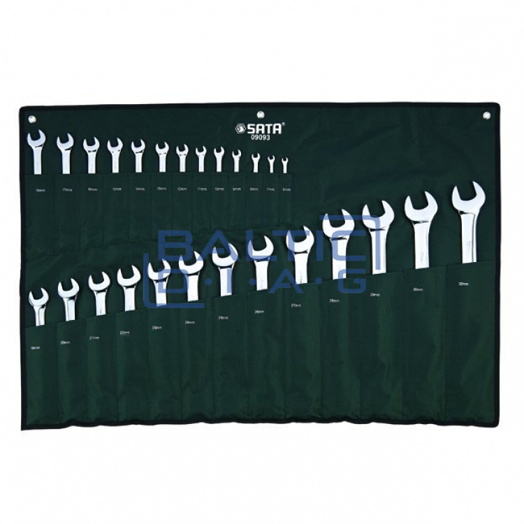 Combination wrench set 26 pcs.