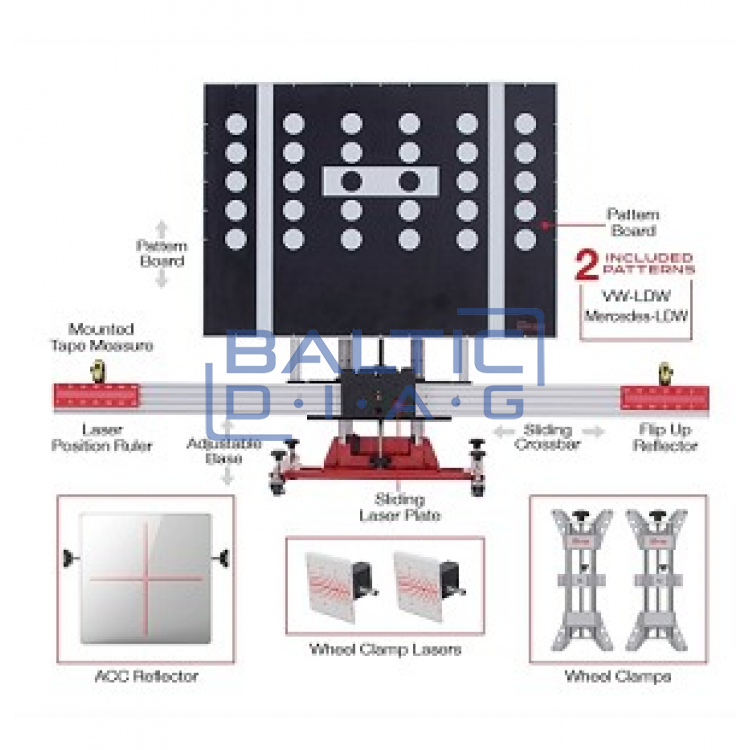 Autel MaxiSys ADAS calibration system Basic kit