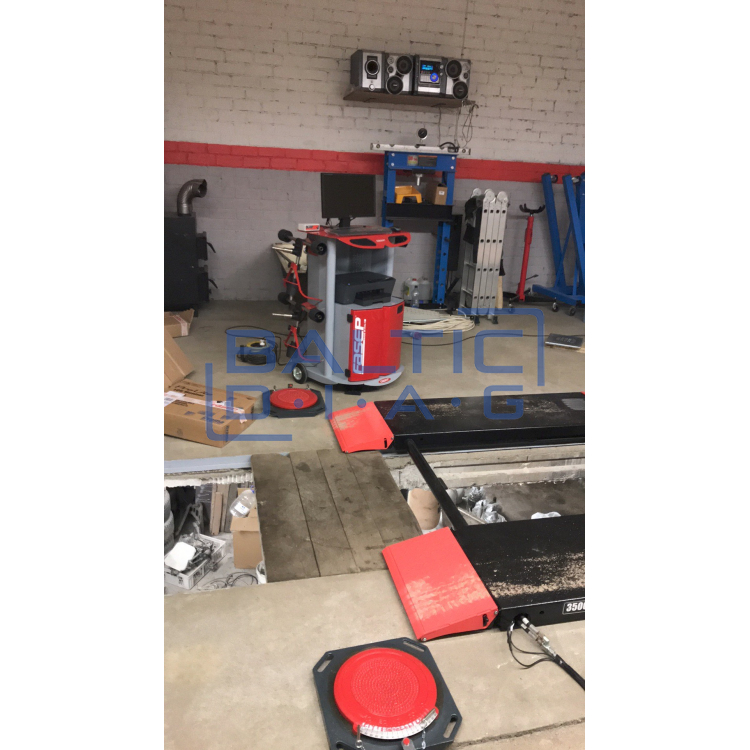 Wheel alignment stand FASEP A646.010 with PC