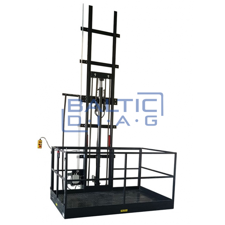 Hydraulic goods lift