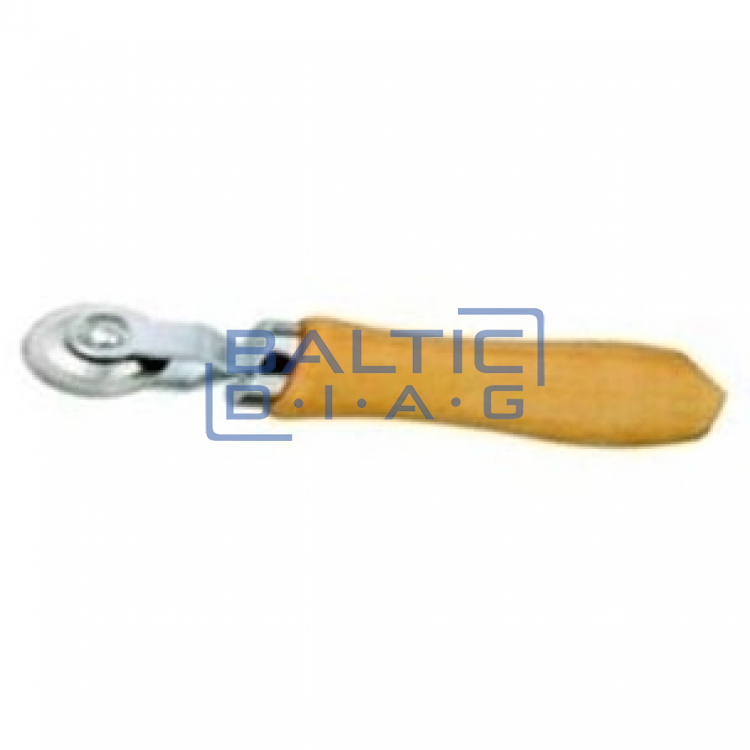Roller for tire patches