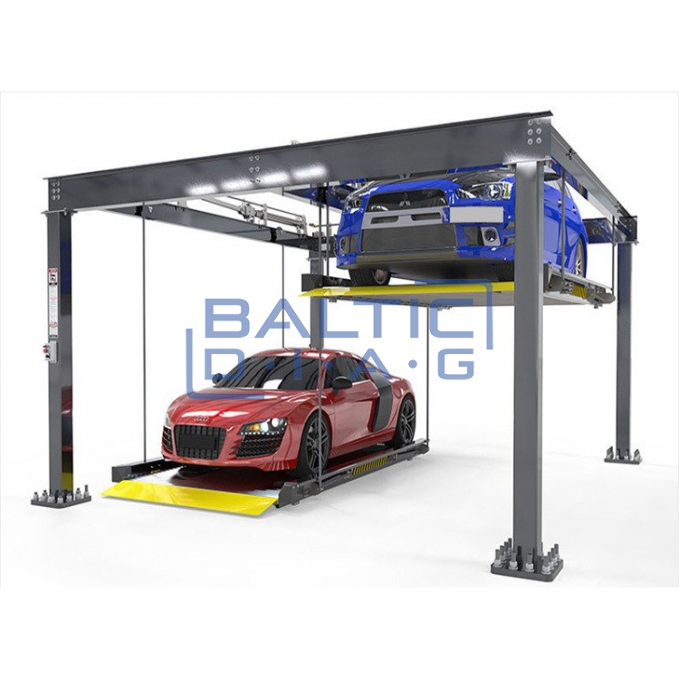 Dvivietis parkingo keltuvas int-PSH2-eco