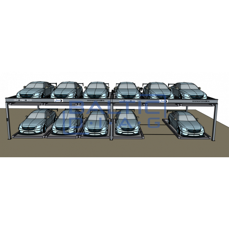 Fully automatic parking system int-PSH-auto