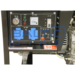 Diesel electric generator 230 V, 4,6 kVA