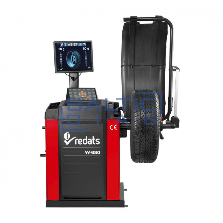 3D станок для балансировки колес Redats W-680