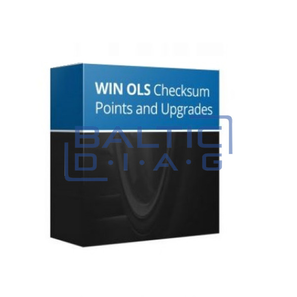 Chip tuining file program WinOLS 2 Checksum point