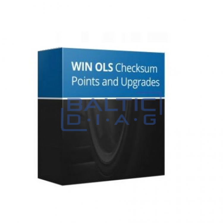 Chip tuining file program WinOLS 4 Checksum point
