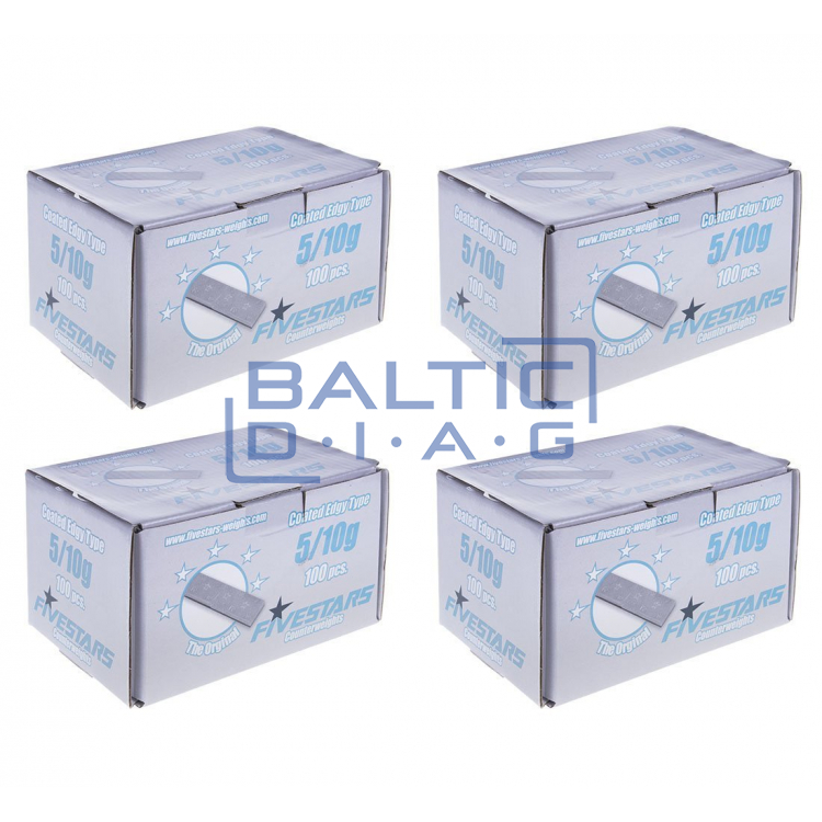 Weights for balancing are glued 60 g 400 pcs.