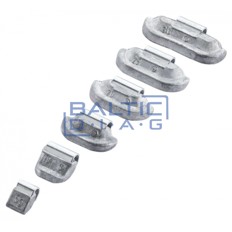Kalami svareliai balansavimui 5-30 g 600 vnt.