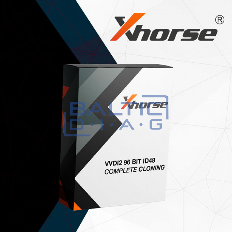 Авторизация VVDI2 для клонирования ID48 в Xhorse